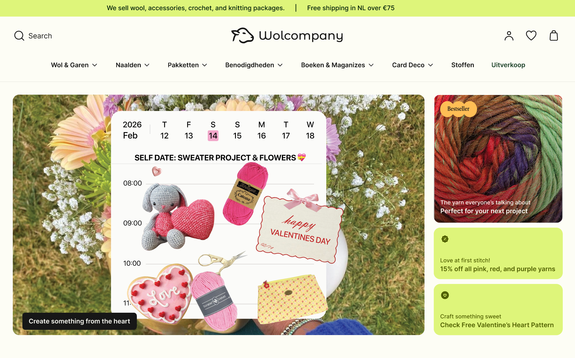 Wolcompany valentines theme